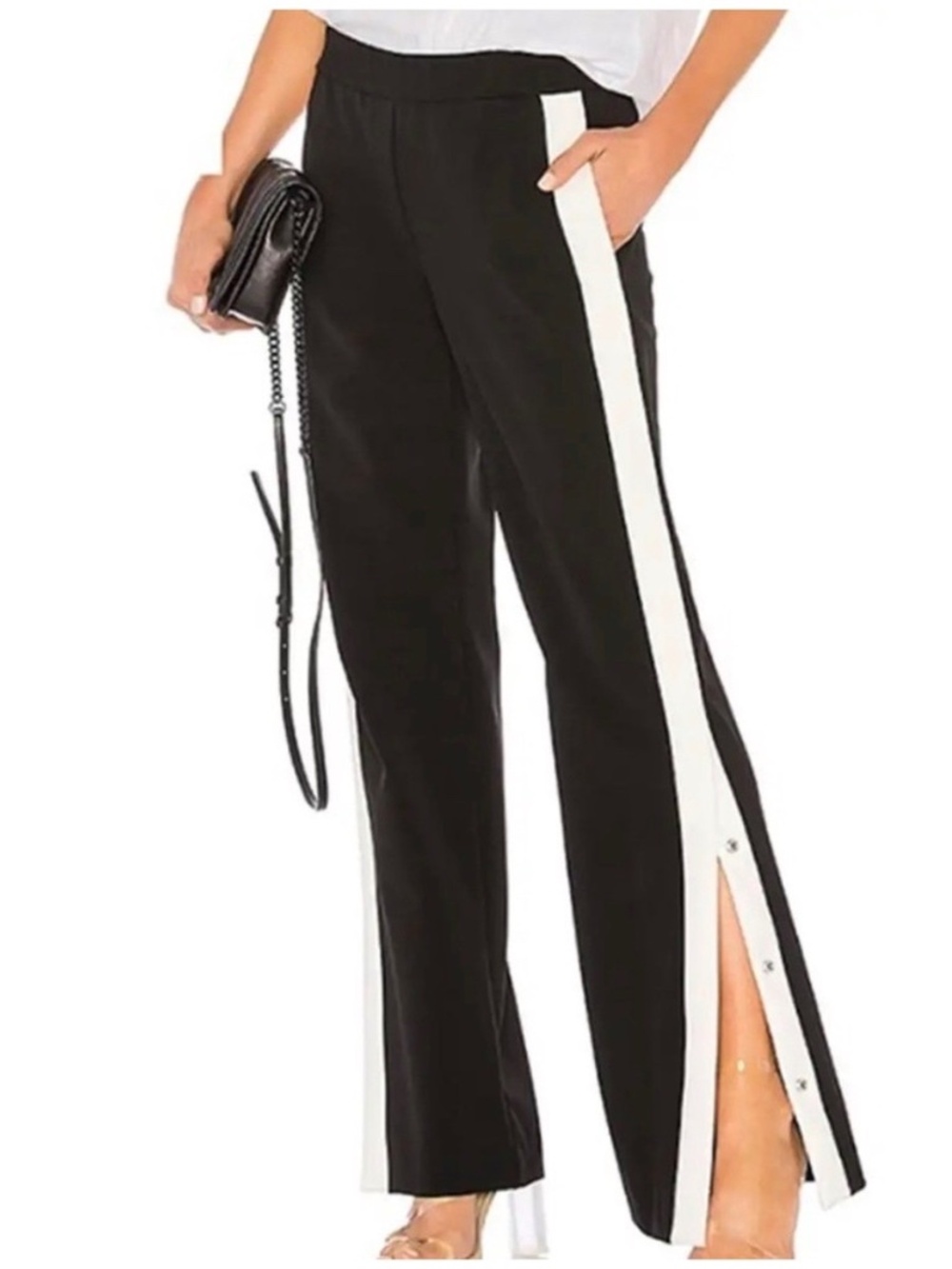 Theory Side Snap Track Pants (S)